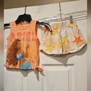 LITTLE MERMAID 2 PC SET